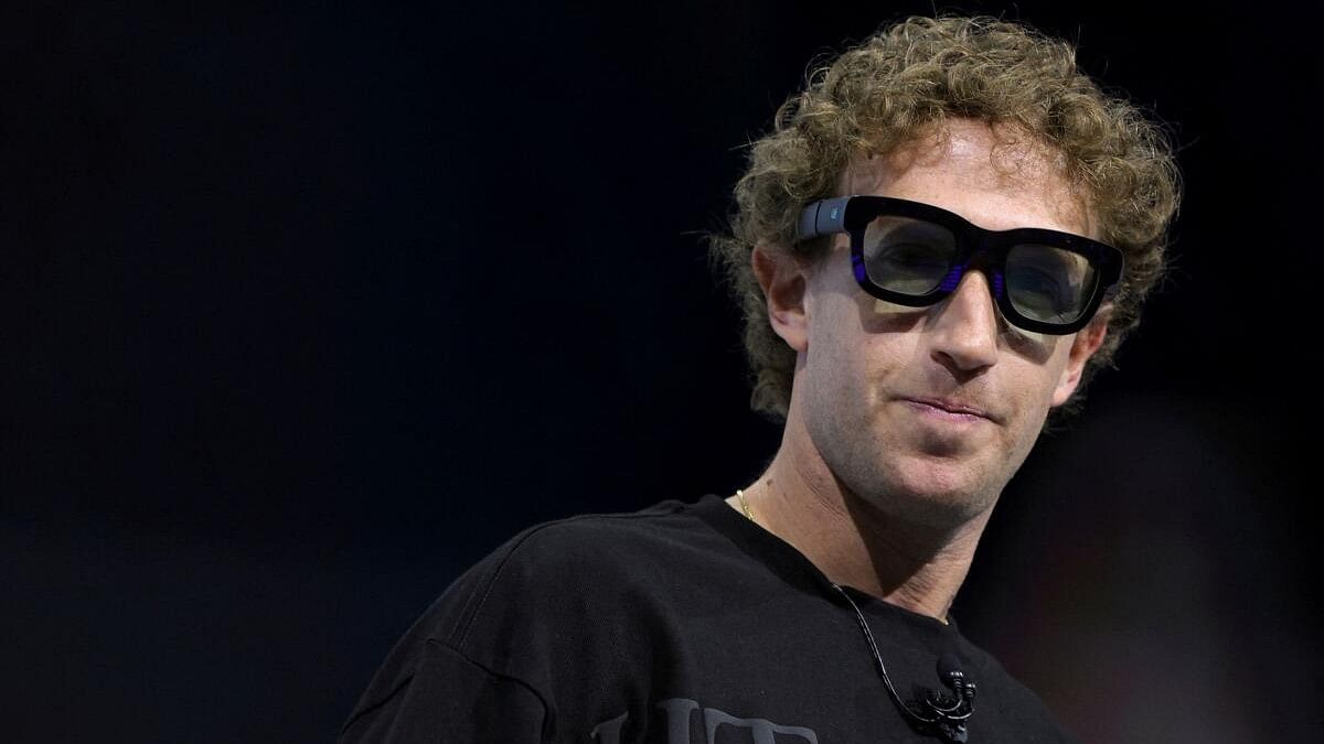 <div class="paragraphs"><p>Meta CEO Mark Zuckerberg tries on Orion AR glasses at the Meta Connect annual event in California.</p></div>