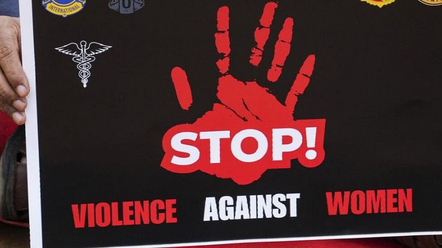 <div class="paragraphs"><p>A violence against women placard. Representative image.&nbsp;</p></div>