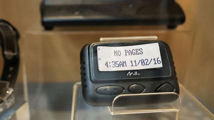 <div class="paragraphs"><p>Pagers on display at a meeting room in the Gold Apollo company in New Taipei City (Image for representation only)</p></div>