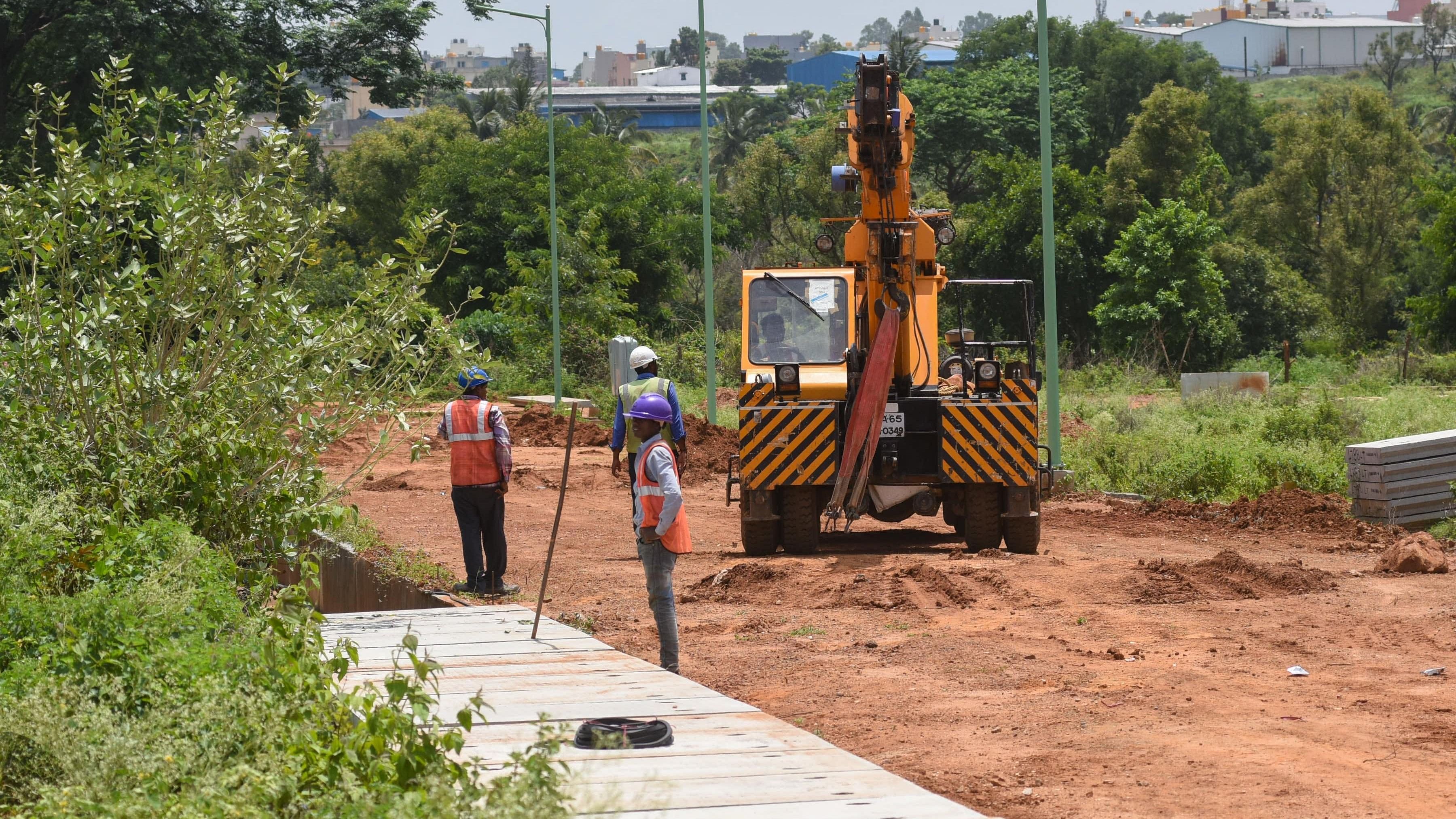 <div class="paragraphs"><p>A view of the Kempegowda Layout, which is lacking in basic facilities.</p></div>