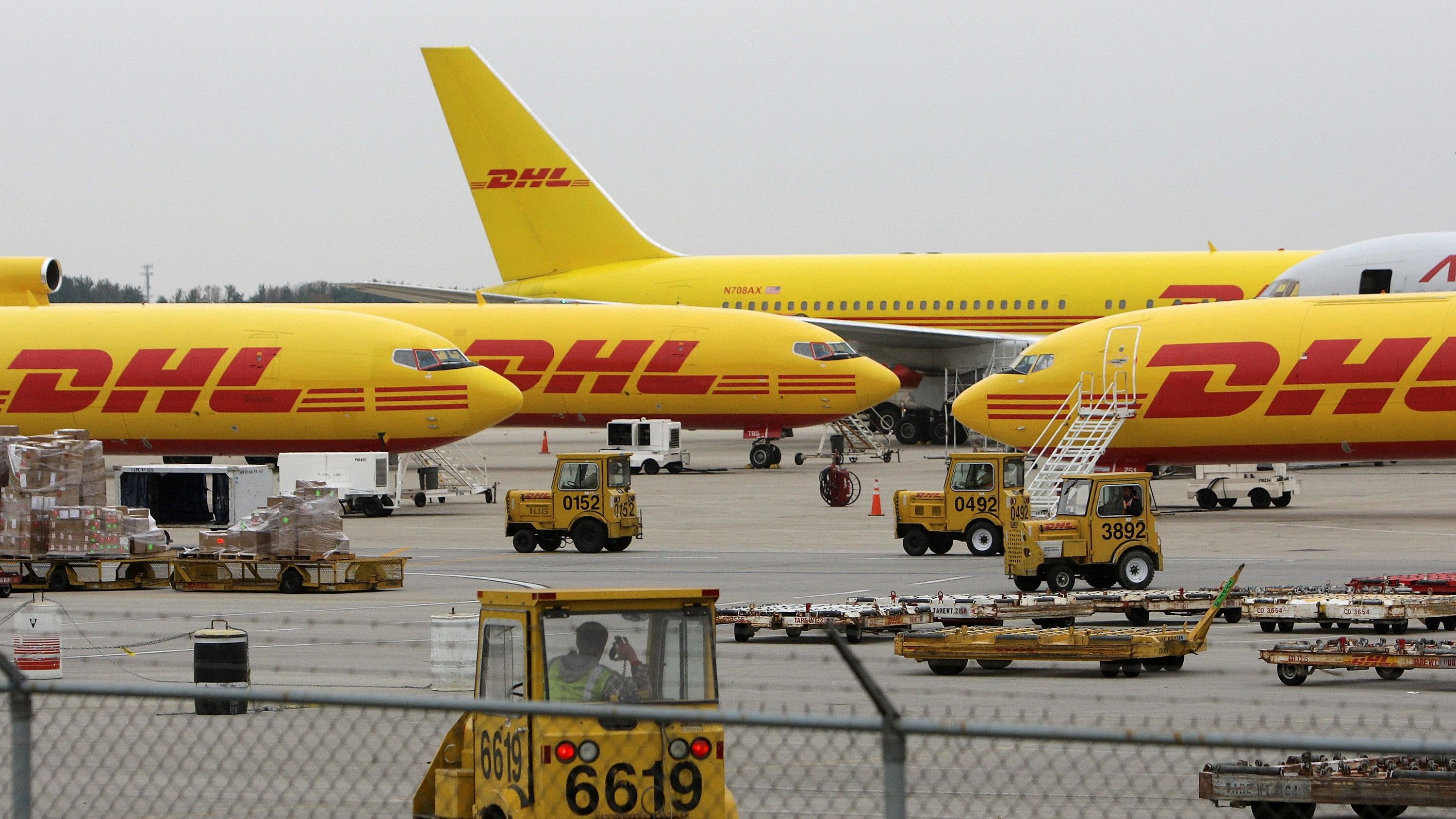 <div class="paragraphs"><p>FILE PHOTO: DHL planes on the tarmac in Wilmington, Ohio, November 11, 2008. Deutsche Post AG will slash 9,500 jobs and halt U.S. domestic services at its DHL Express unit after failing for five years to gain share in a market dominated by United Parcel Service Inc and FedEx Corp.   </p></div>