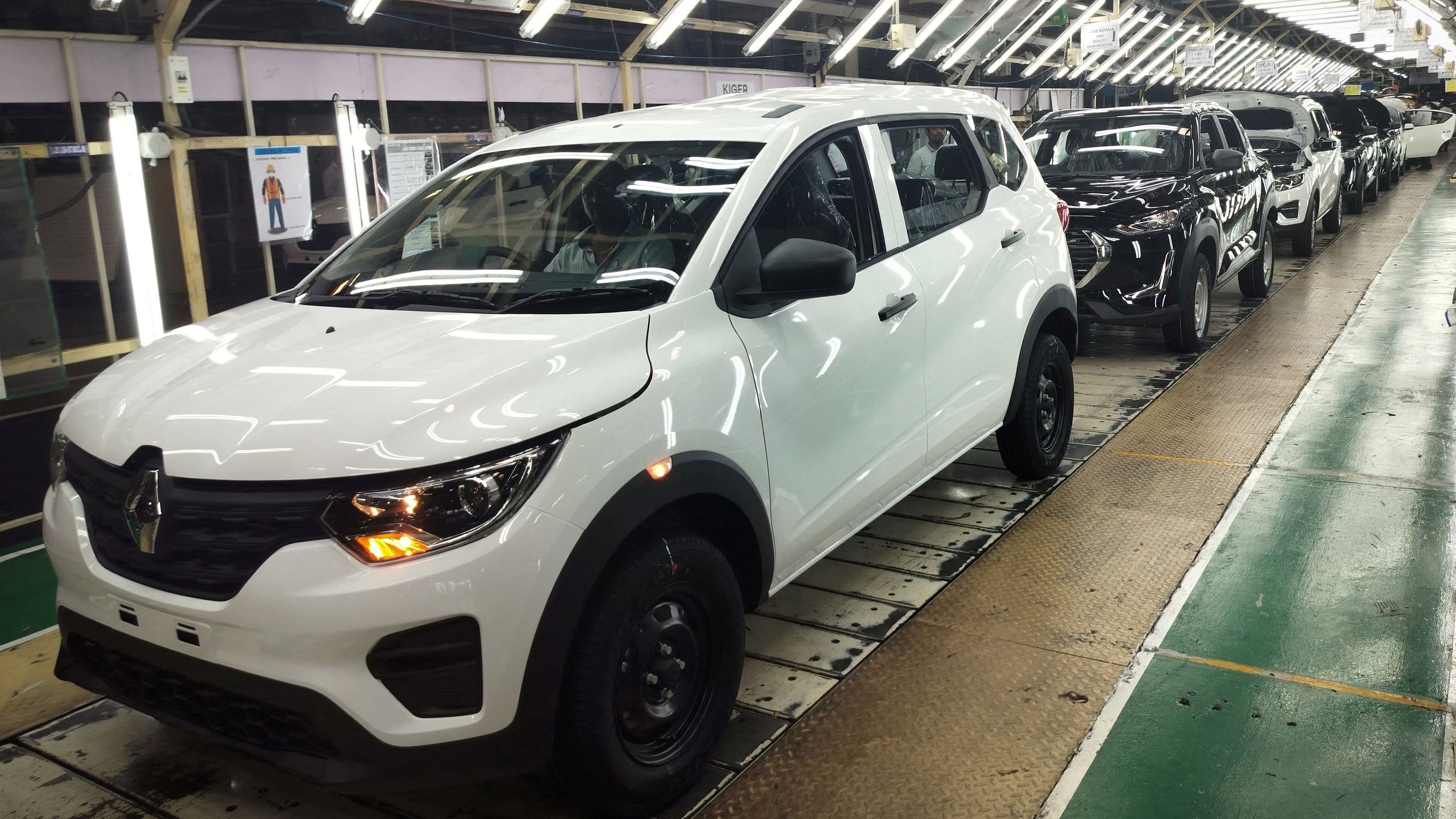 <div class="paragraphs"><p>Cars are pictured at an assembly line inside the manufacturing plant of Renault Nissan Automotive India in Oragadam in the southern state of Tamil Nadu, India.</p></div>