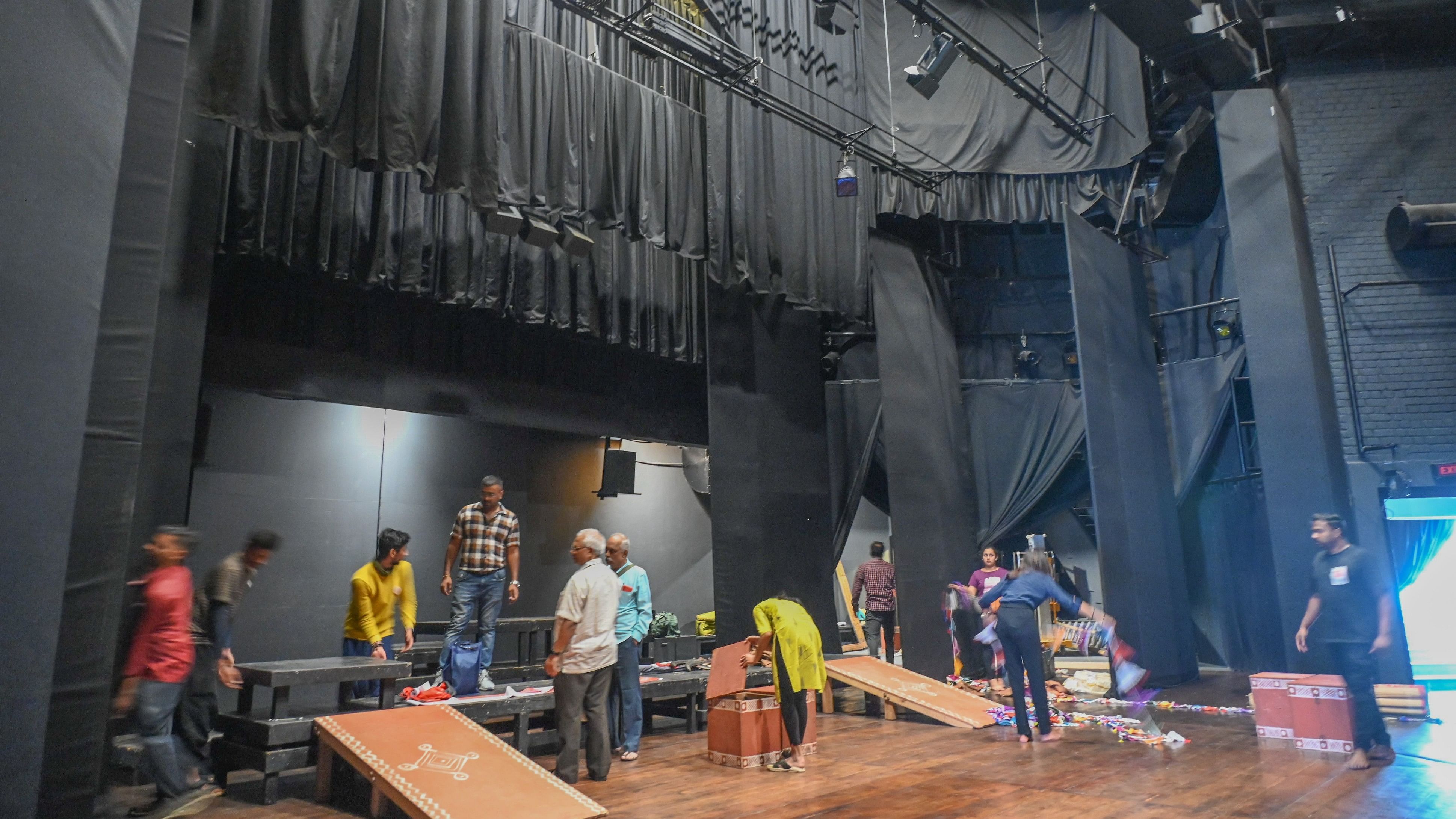 <div class="paragraphs"><p>Ranga Shankara theatre by Sanket Trust which is opened on 2004, remembrance of Shankr Nag in JP Nagar, Bengaluru on 19th Thursday 2024. </p></div>