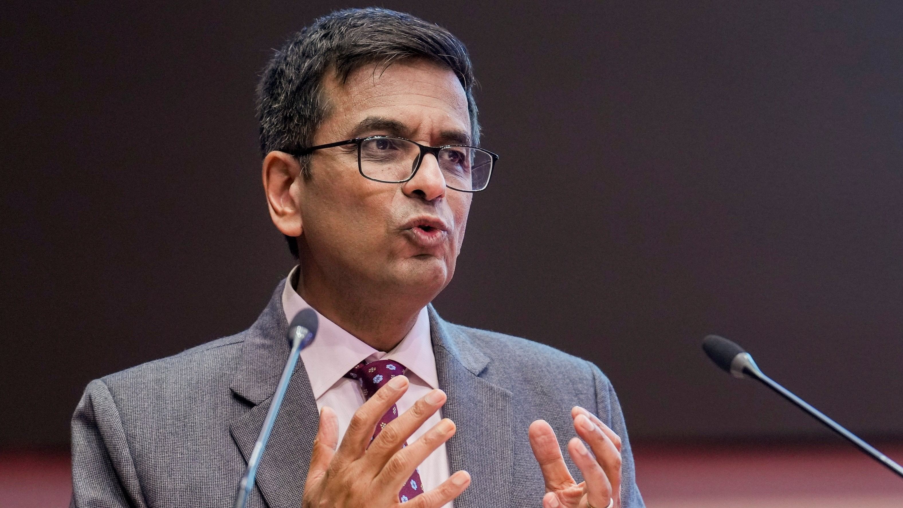 <div class="paragraphs"><p>Chief Justice of India (CJI) D Y Chandrachud.</p></div>