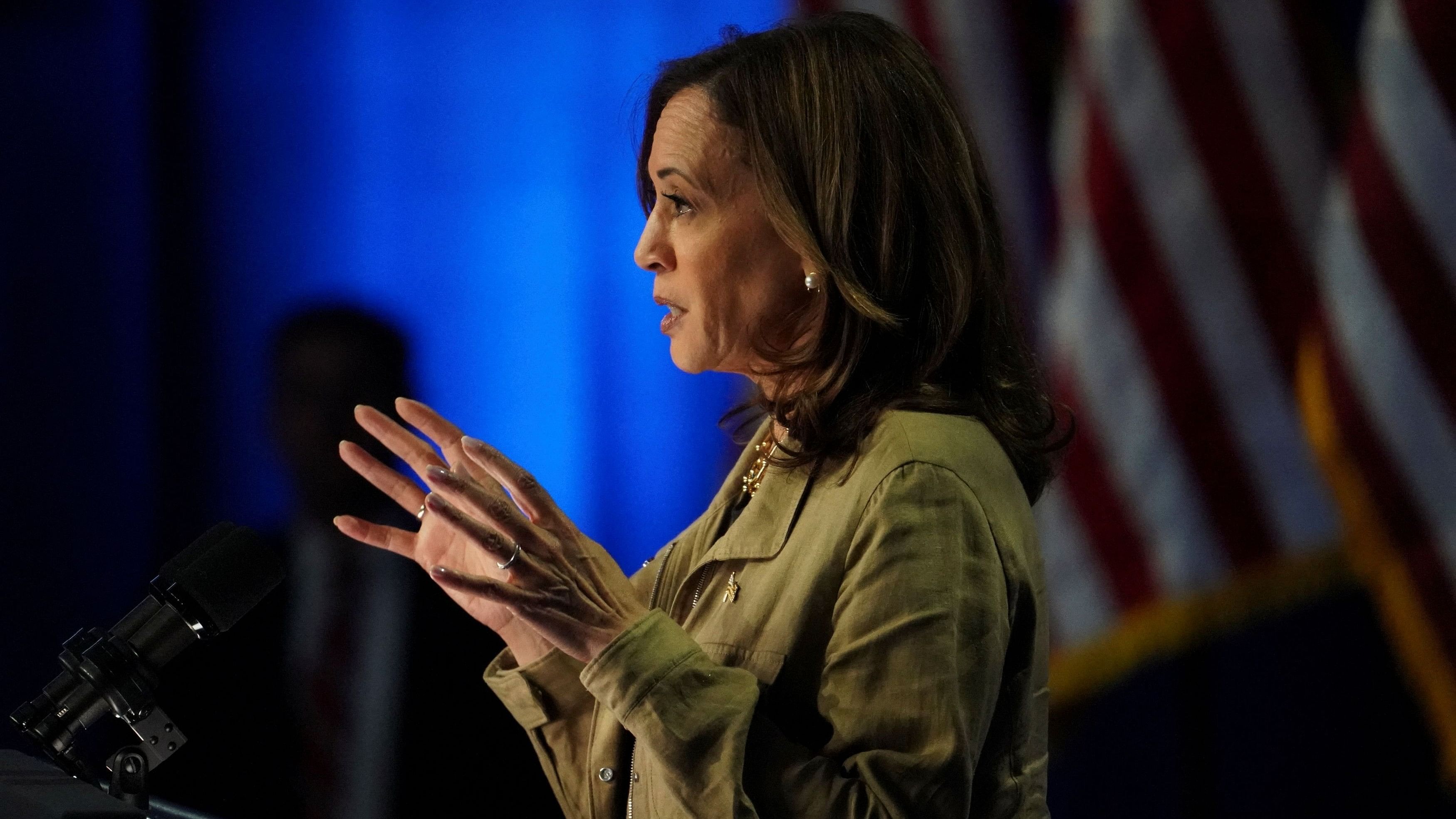 <div class="paragraphs"><p>Democratic presidential nominee and US Vice President Kamala Harris.</p></div>