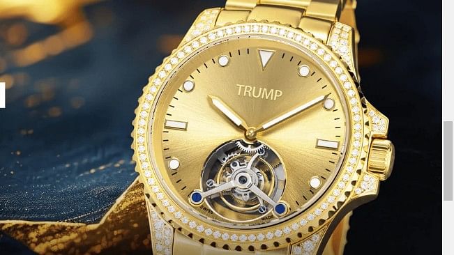 <div class="paragraphs"><p>This week, he released Trump Watches, a collection of luxury timepieces that bear his name and try to replicate his signature bling.</p></div>