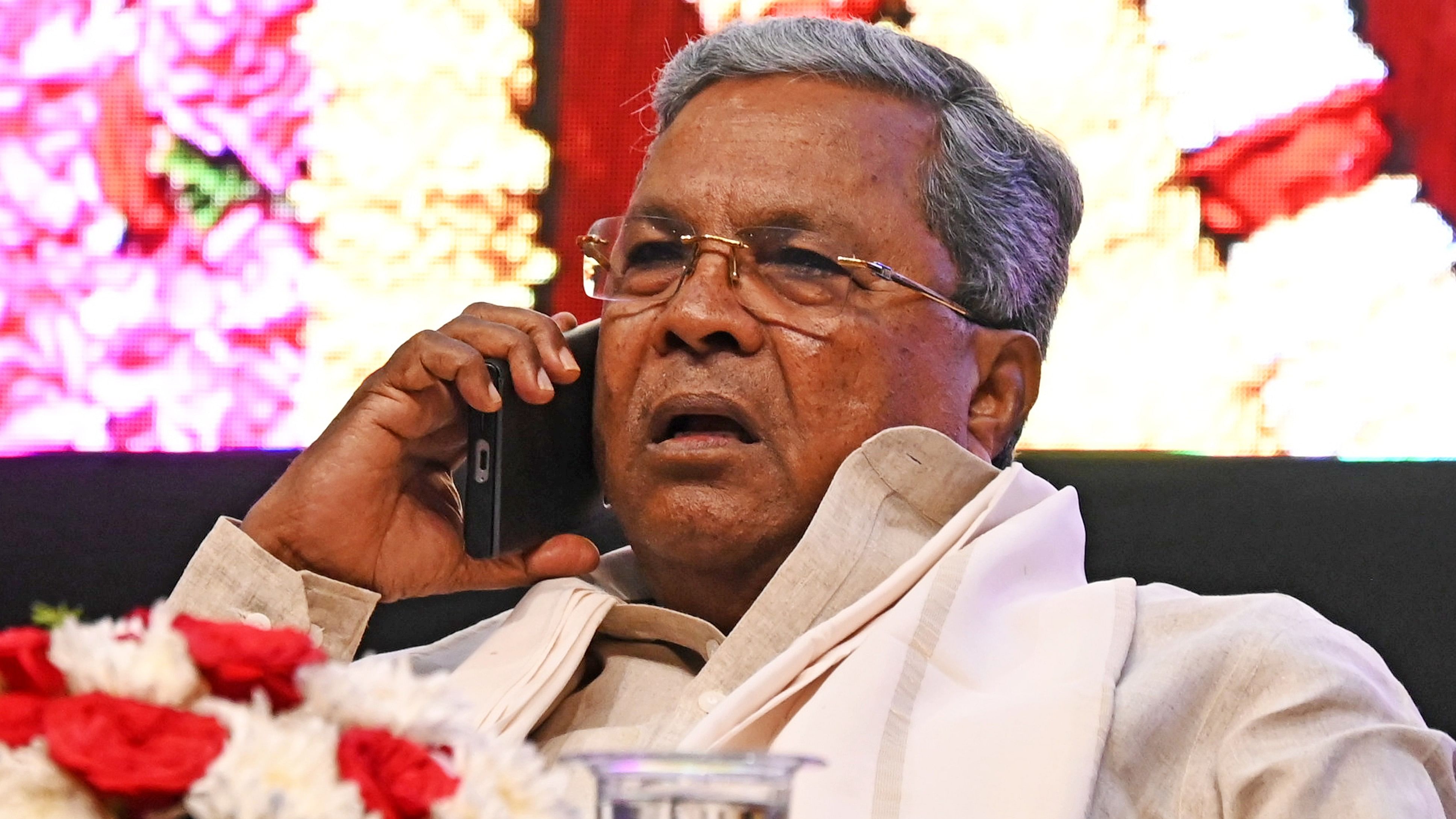 <div class="paragraphs"><p>Chief Minister Siddaramaiah at State Awards for Scientists and Engineers (2022 and 2023) at Indian Institute of Science (IISc), Bengaluru on Thursday.</p></div>