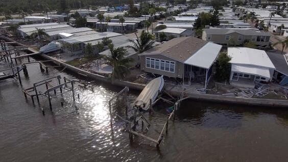 <div class="paragraphs"><p>Damage estimates ranged from $15 billion to more than $100 billion, insurers and forecasters said over the weekend. Property damage and lost economic output will become clearer as officials assess the destruction.</p></div>