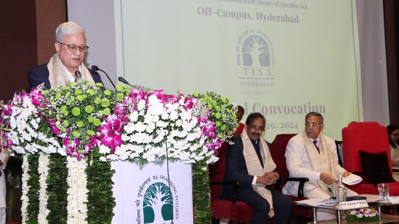 <div class="paragraphs"><p>Visuals from the TISS Hyderabad Convocation Ceremony, September 29, 2024.</p></div>