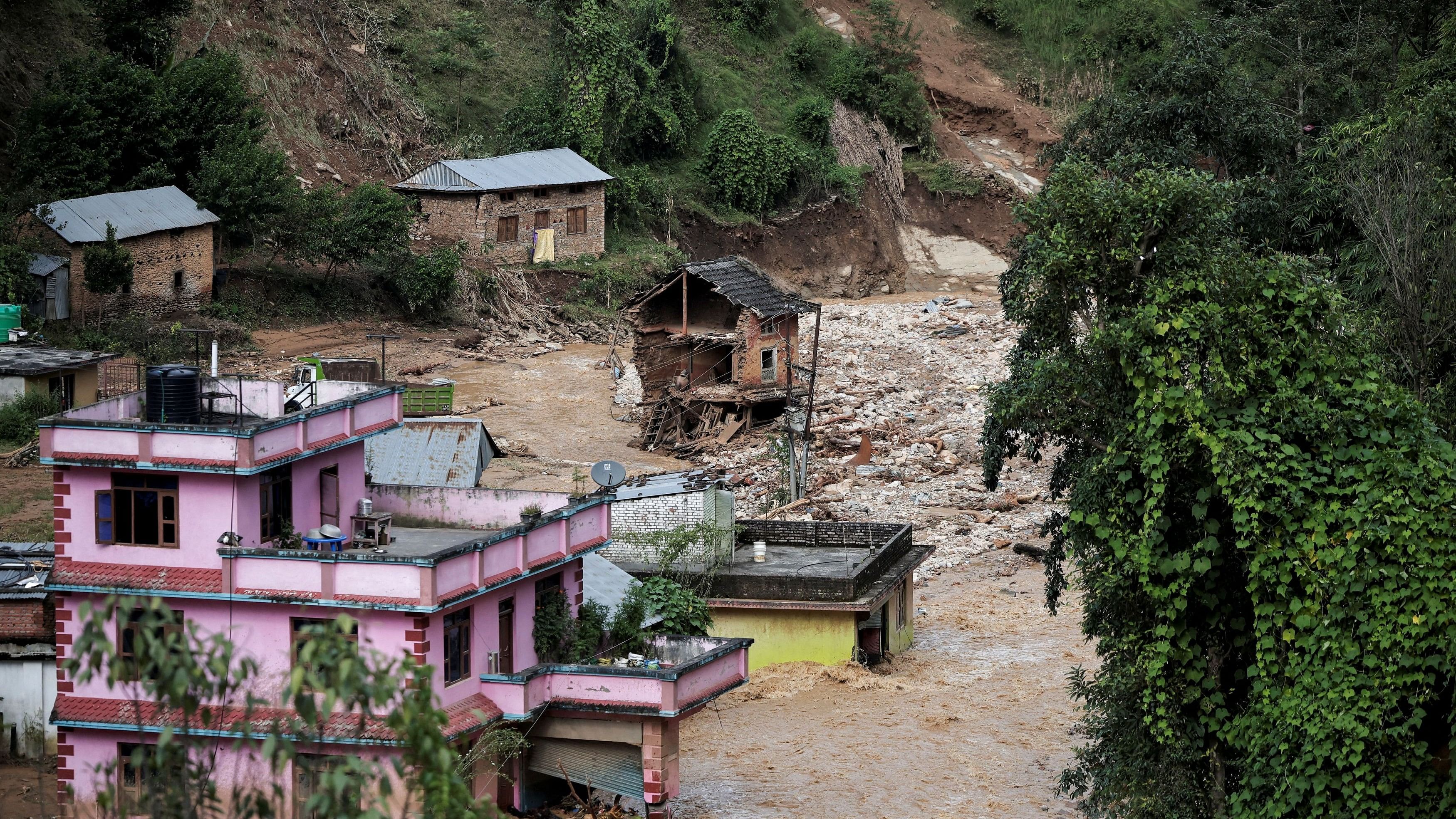 <div class="paragraphs"><p>Nepal begins to assess damage after heavy rains</p></div>