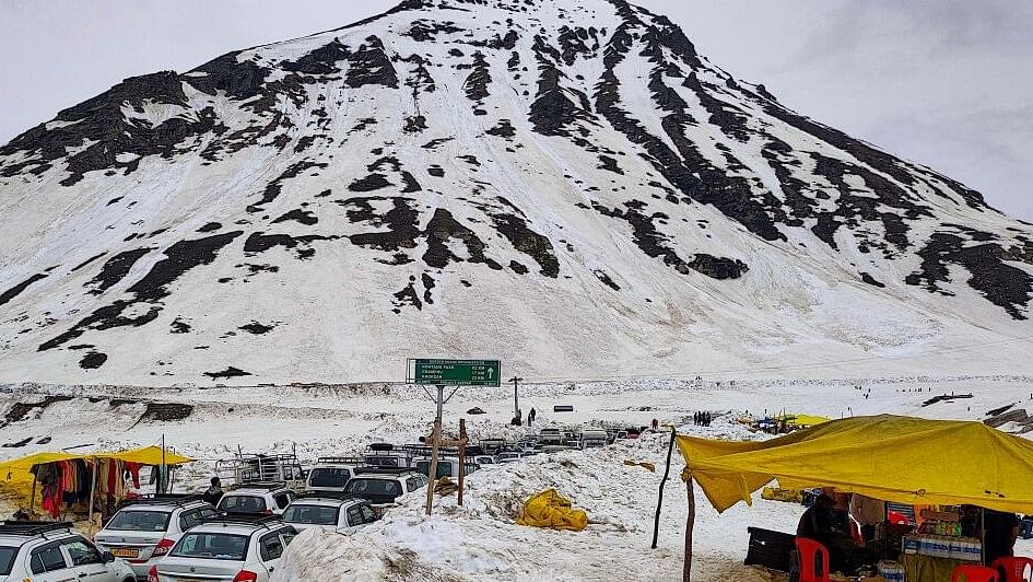 <div class="paragraphs"><p>File photo of a snow covered Rohtang Pass. (Representative image)</p></div>