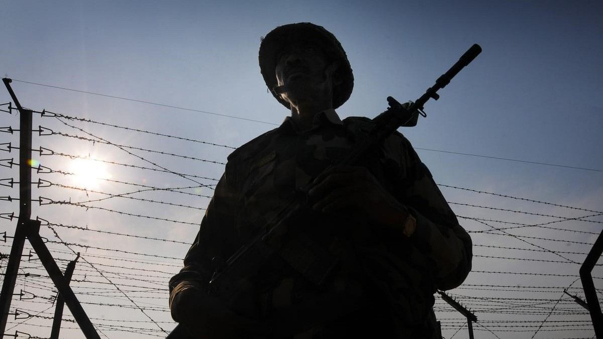 <div class="paragraphs"><p>The suspected person was intercepted by army troops during patrolling near the border fence in Shahpur village.</p></div>