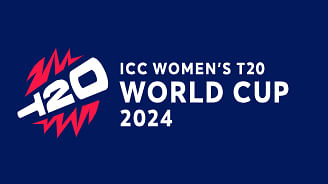 <div class="paragraphs"><p>ICC Woman's T20 World Cup logo.</p></div>