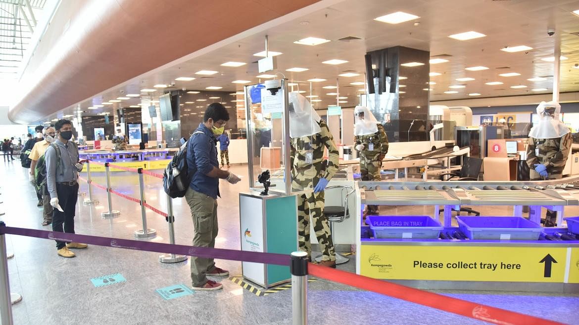 <div class="paragraphs"><p>Under Digi Yatra project, a passenger passes through various check points at the airport through a paperless and contactless processing. </p></div>