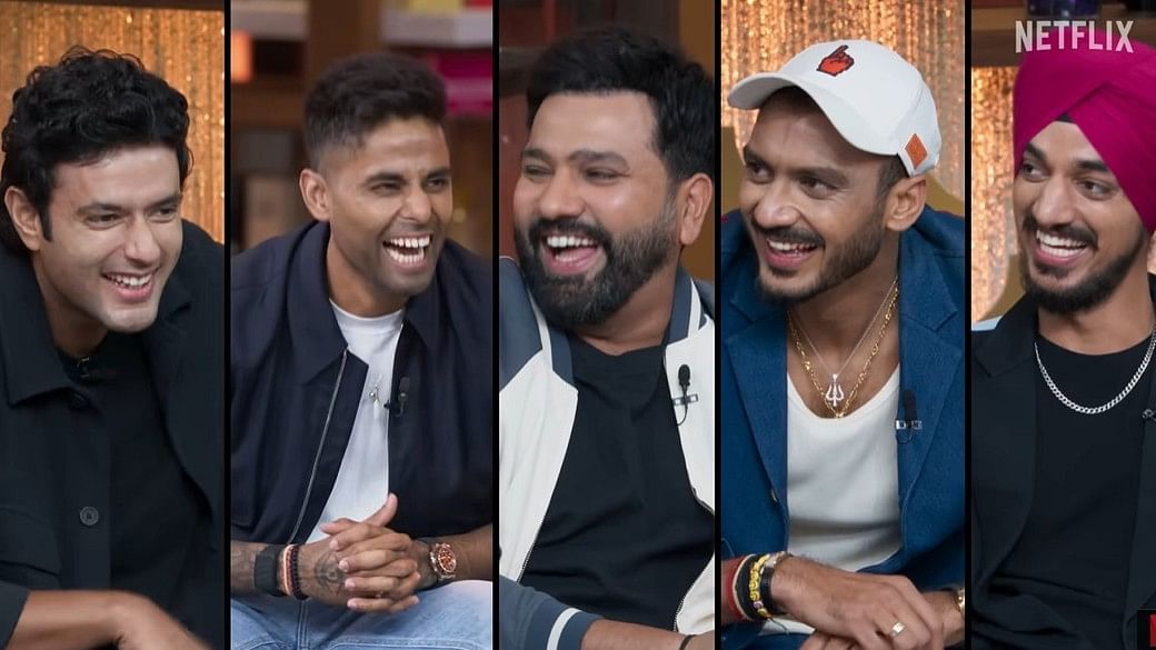 <div class="paragraphs"><p>Indian cricketers on&nbsp;the Great Indian Kapil Show.</p></div>