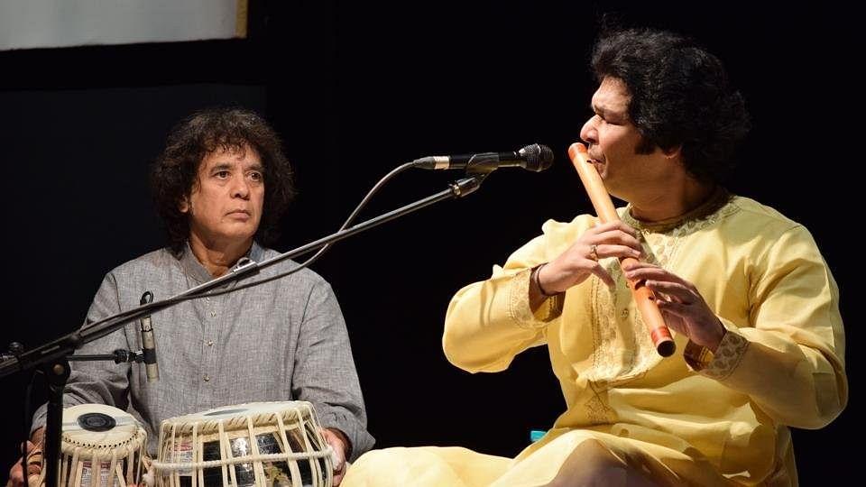 <div class="paragraphs"><p>Zakir Hussain and Rakesh Chaurasia </p></div>