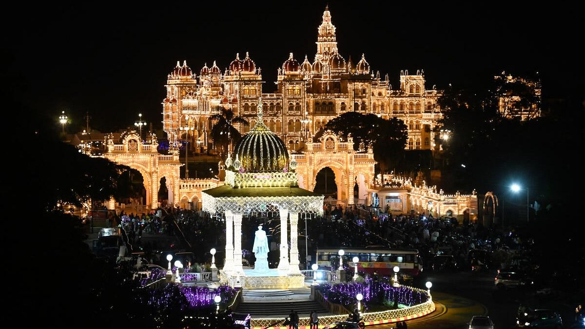 <div class="paragraphs"><p>An illuminated Mysuru city is ready for the world famous Dasara festivities. </p></div>