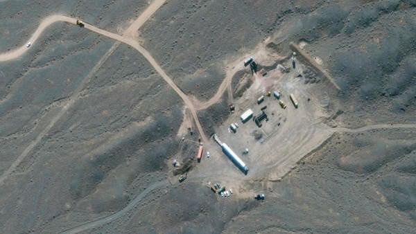 <div class="paragraphs"><p>Satellite image shows Iran's Natanz Nuclear Facility in Isfahan, Iran.</p></div>