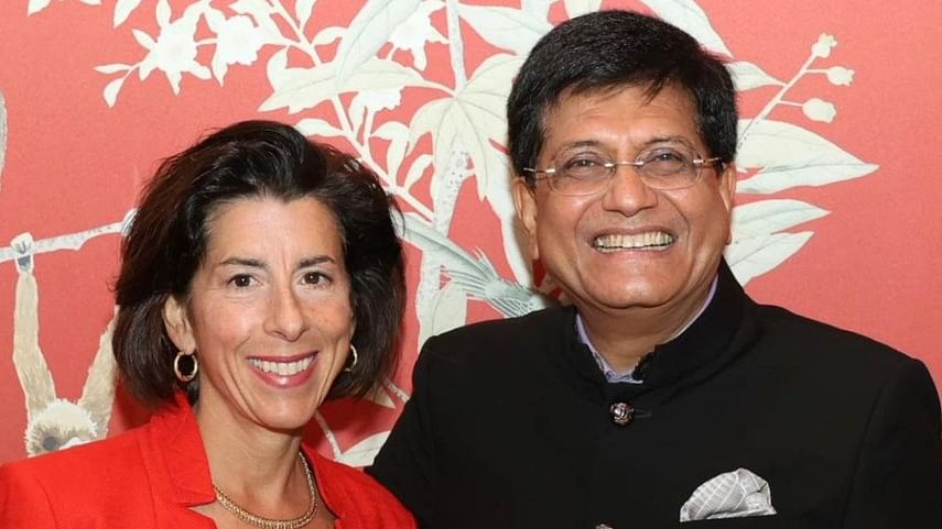 <div class="paragraphs"><p>The US-India CEO Forum is co-chaired by US Secretary of Commerce Gina Raimondo (left) and Union Minister of Commerce and Industry Piyush Goyal (Right).</p></div>