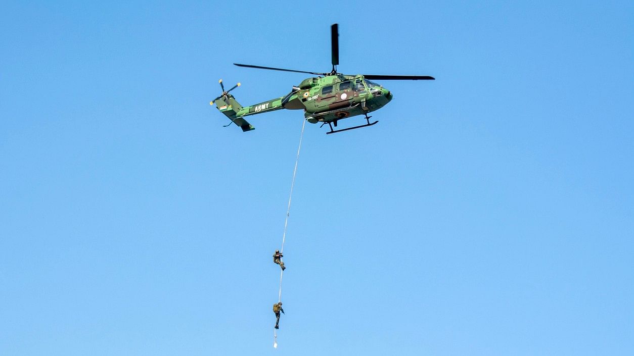 <div class="paragraphs"><p>Representative image showing an IAF helicopter.</p></div>