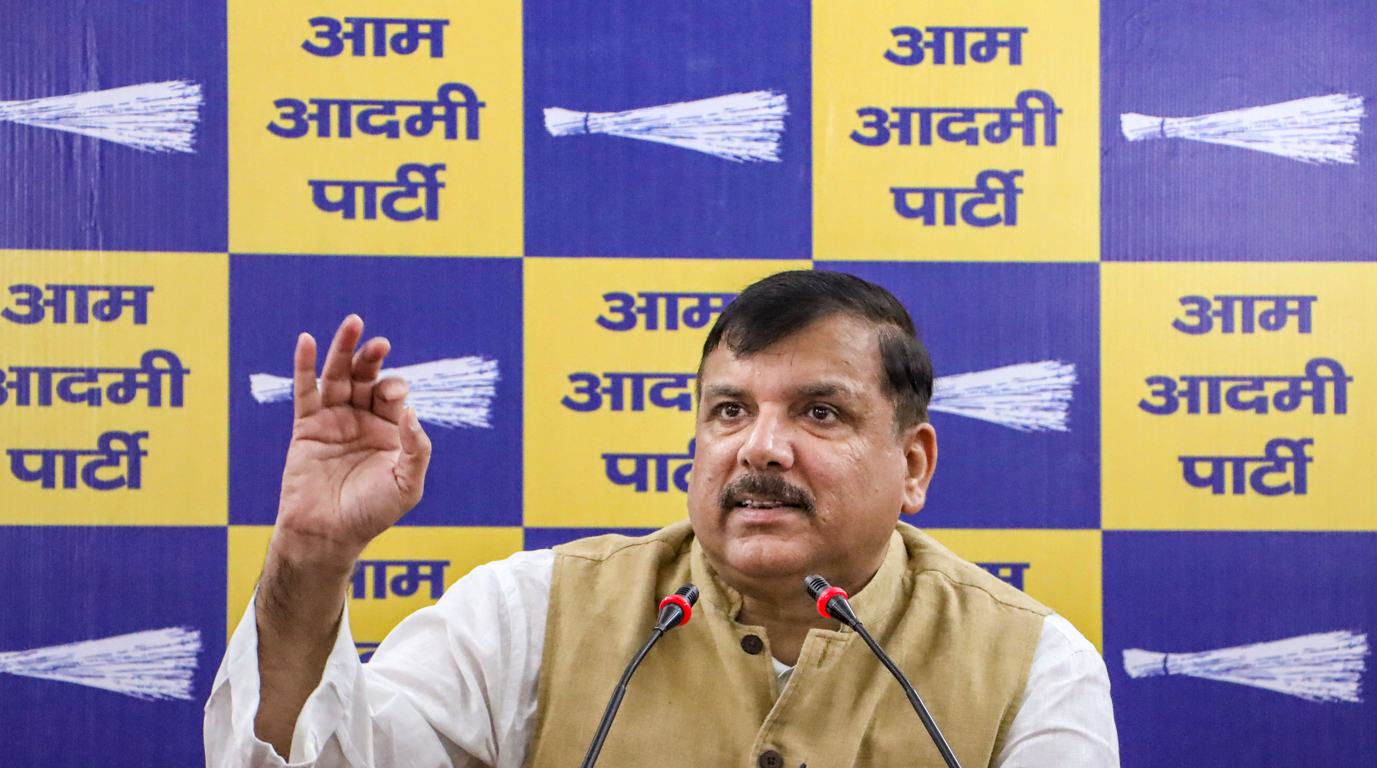 <div class="paragraphs"><p>Senior AAP leader Sanjay Singh.</p></div>