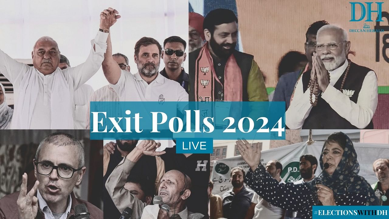 <div class="paragraphs"><p>J&amp;K, Haryana Exit Polls Results 2024 Live&nbsp;</p></div>