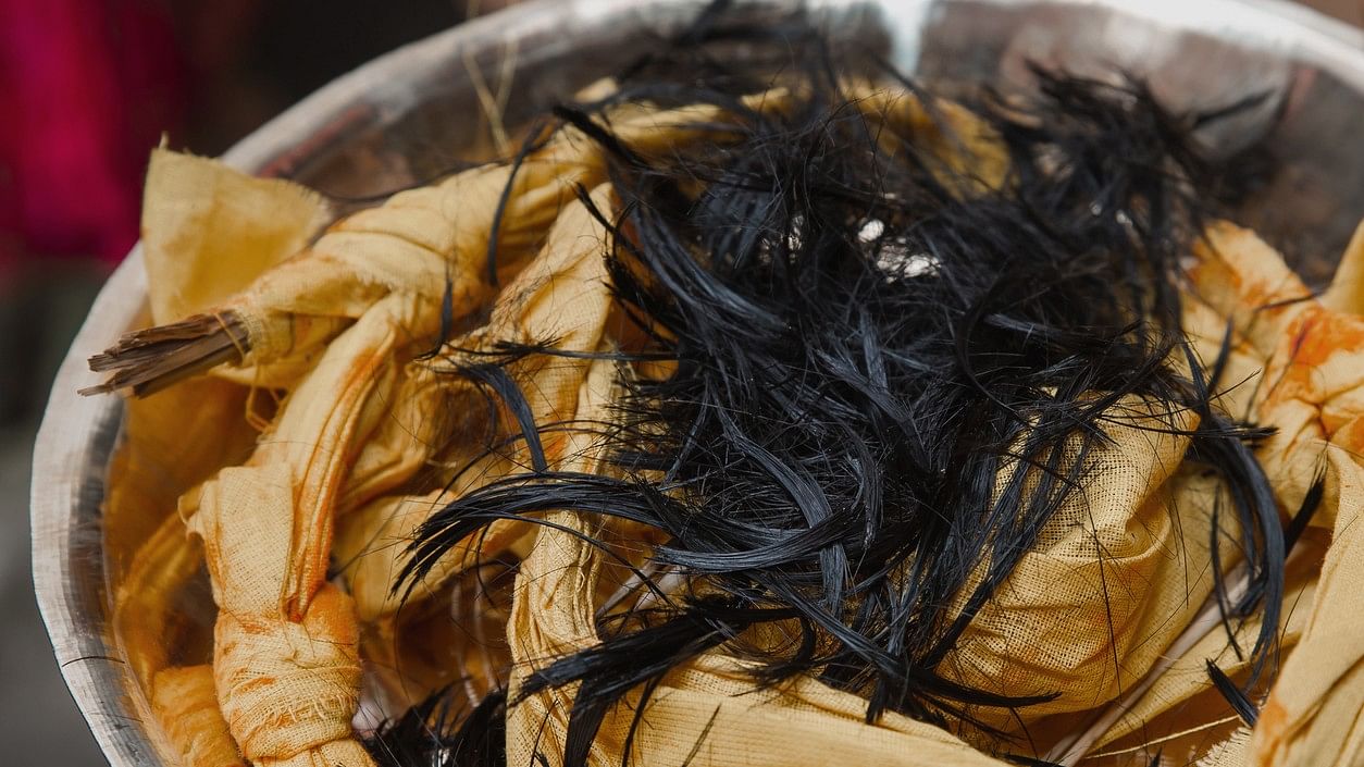 Human hair used in food best sale