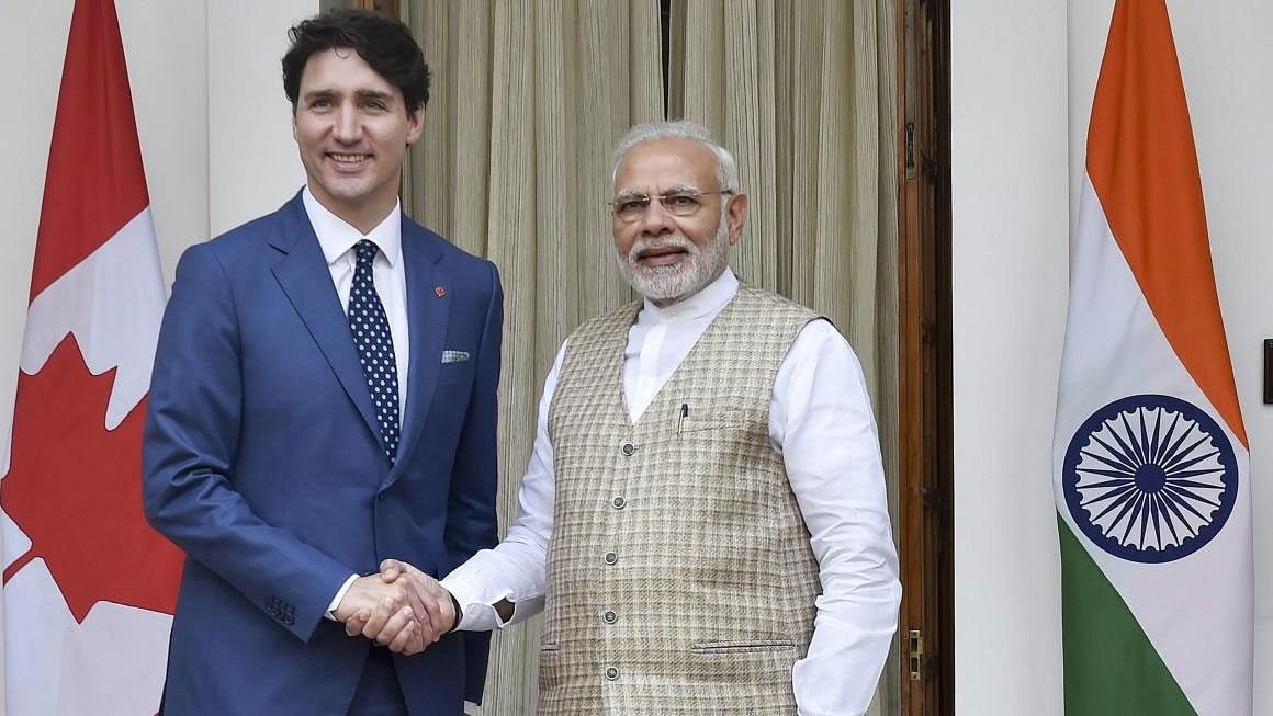 <div class="paragraphs"><p>Canadian PM Trudeau and Prime Minister Narendra Modi </p></div>