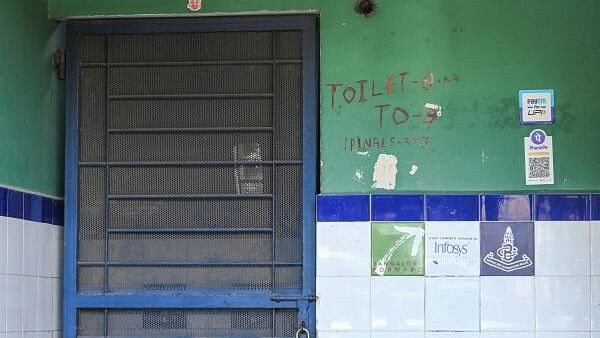 <div class="paragraphs"><p>Public toilet closed at Residency road in Bengaluru.</p></div>