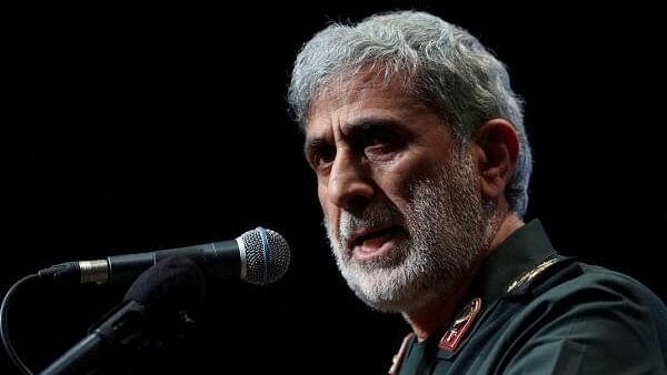 <div class="paragraphs"><p>Brigadier General Esmail Qaani, the head of the Revolutionary Guards' Quds Force</p></div>