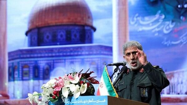 <div class="paragraphs"><p>Brigadier General Esmail Qaani, the head of the Revolutionary Guards' Quds Force, who is currently missing.</p></div>