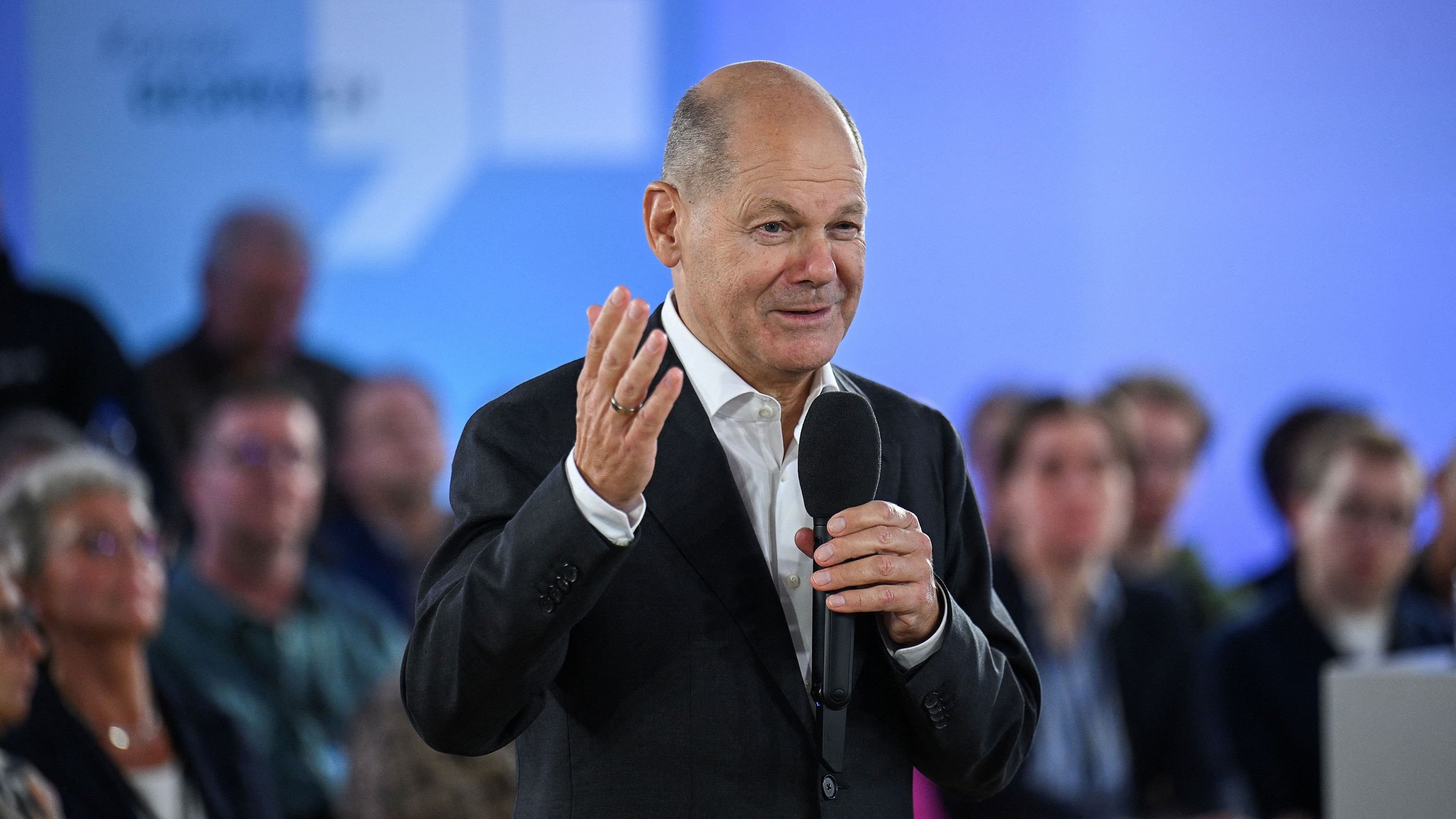 <div class="paragraphs"><p>German Chancellor Olaf Scholz </p></div>