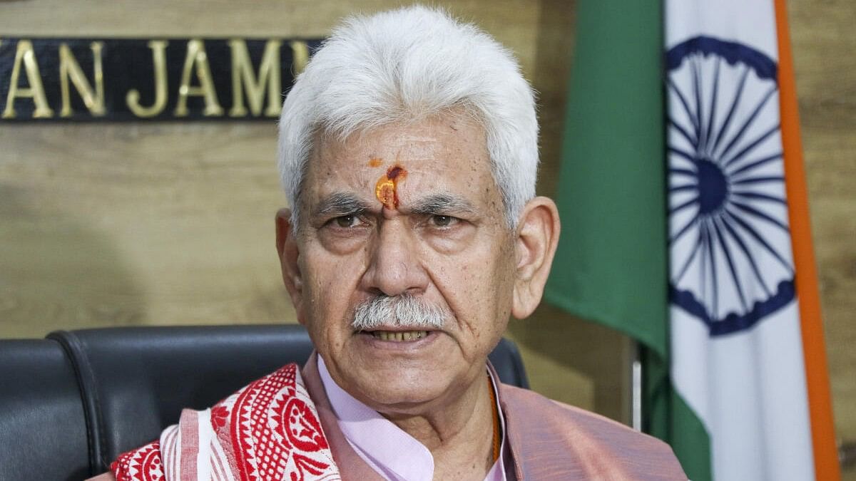 <div class="paragraphs"><p>Jammu and Kashmir Lieutenant Governor Manoj Sinha</p></div>