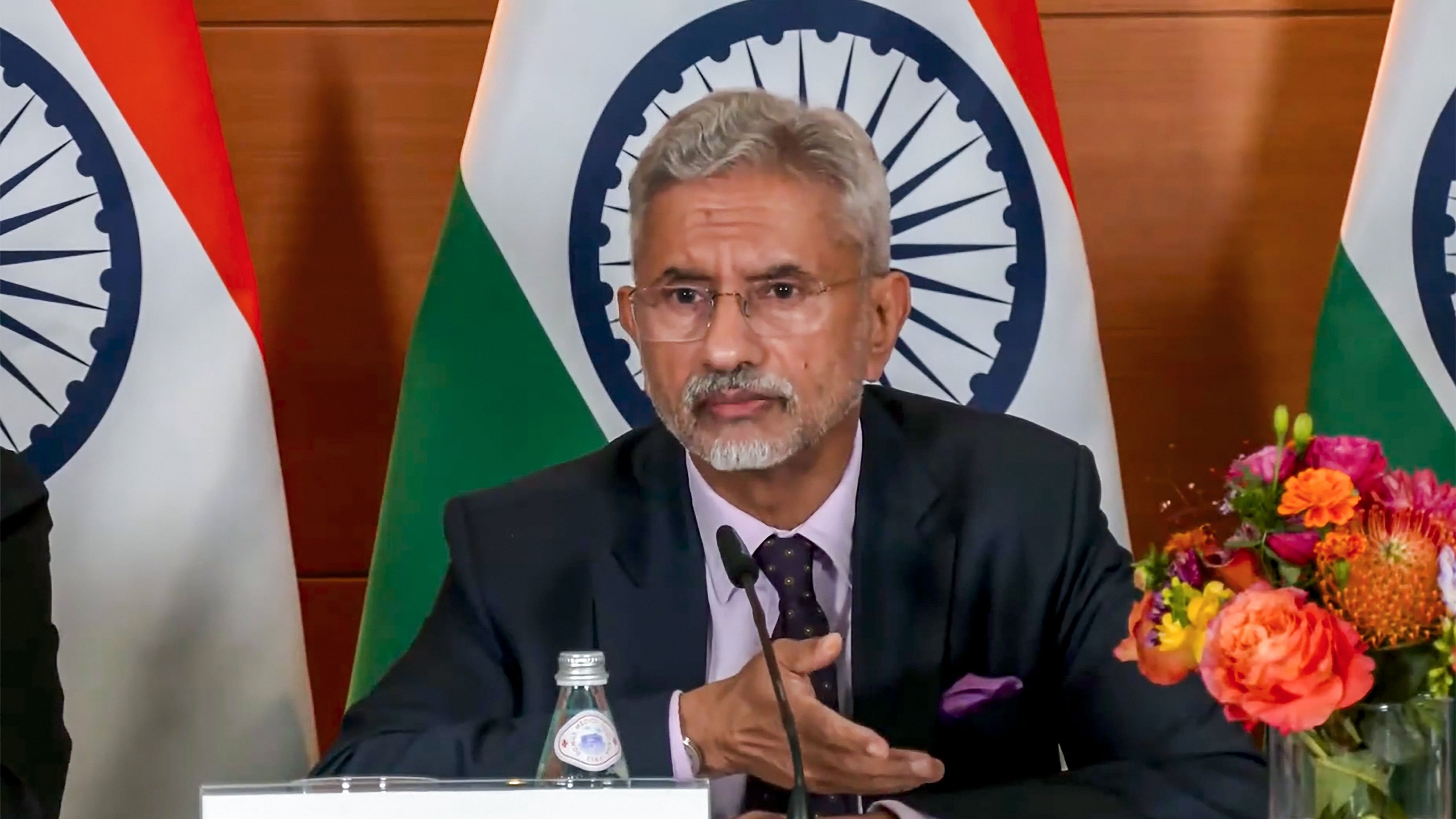 <div class="paragraphs"><p>External Affairs Minister S Jaishankar </p></div>