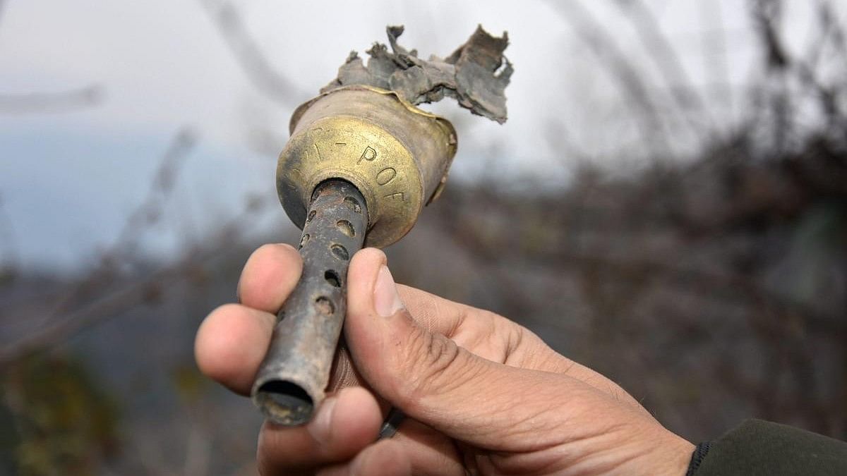 <div class="paragraphs"><p>Representative image of a&nbsp;mortar shell.</p></div>