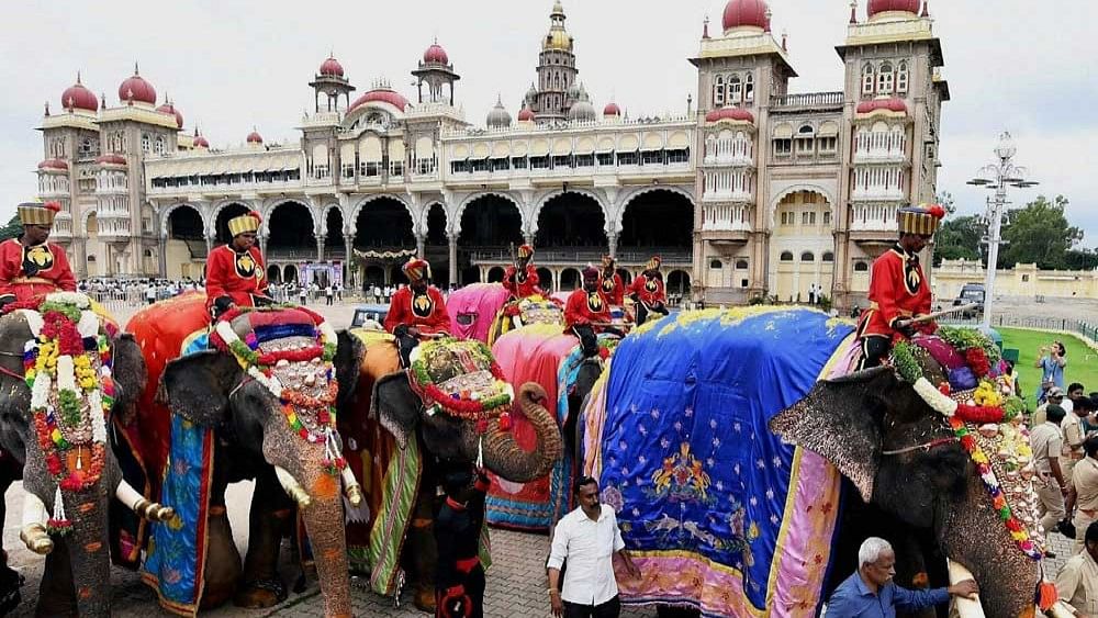 <div class="paragraphs"><p>The Department of Kannada and Culture and the Bangalore International Airport Limited will host cultural activities at the Kempegowda International Airport. Representative image of Dasara festivities.&nbsp;</p></div>