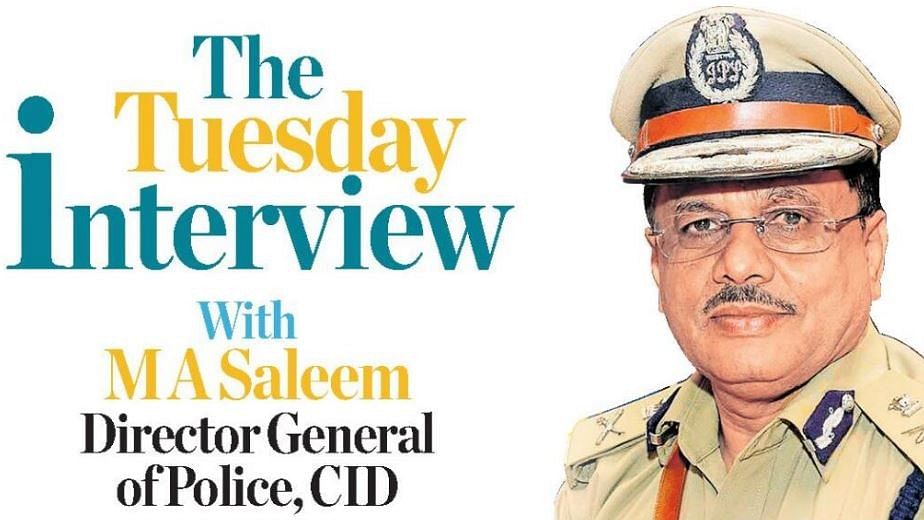 <div class="paragraphs"><p>The Tuesday Interview:&nbsp;M A Saleem, Director General of Police, CID</p></div>