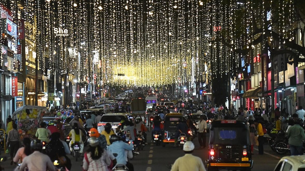 <div class="paragraphs"><p>An  illuminated and decked-up Mysuru on the occassion of Dasara.</p></div>