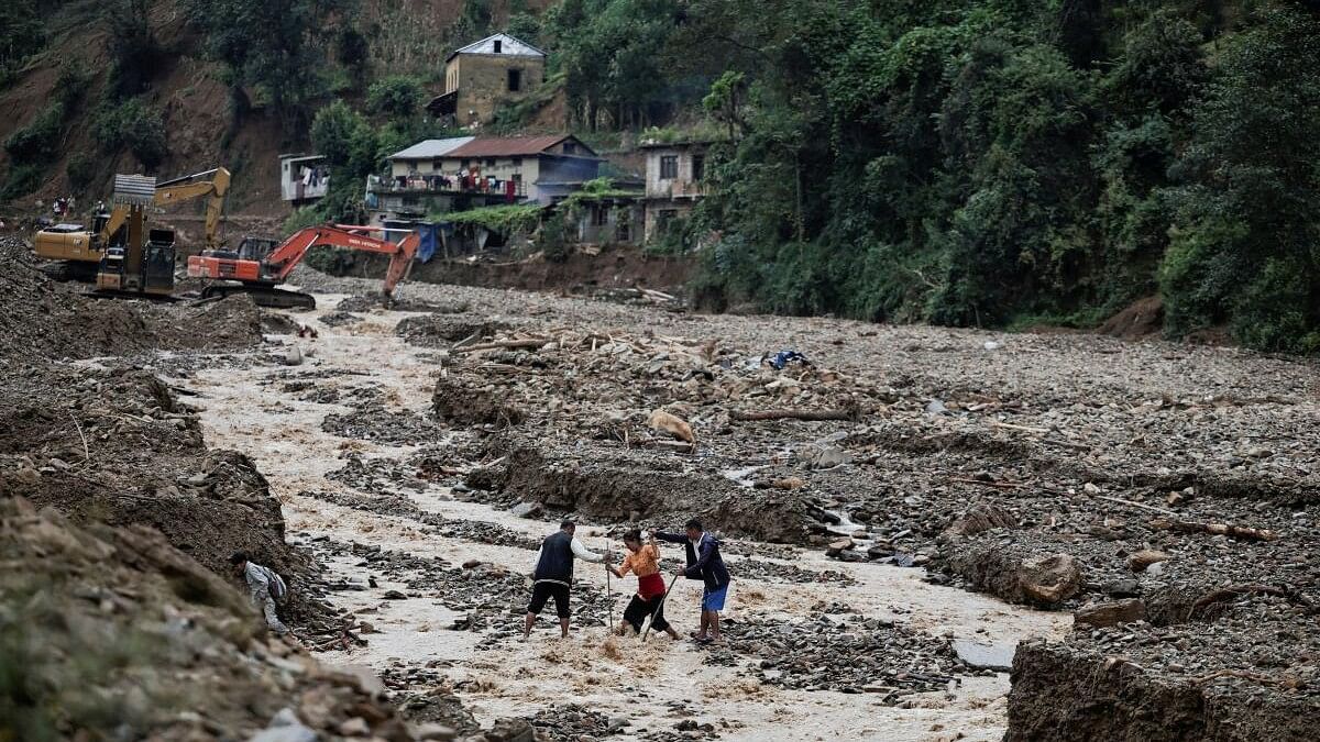 <div class="paragraphs"><p>Days of relentless downpours late last month triggered widespread floods and landslides, leaving more than 240 people dead across the Himalayan nation.</p></div>