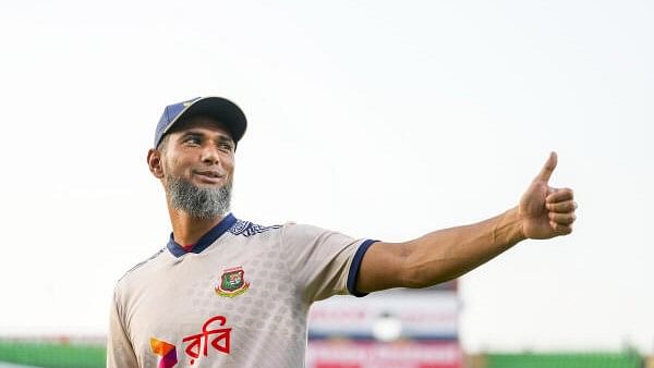 <div class="paragraphs"><p>Bangladesh's Mahmudullah during a practice session ahead of the second T20 International cricket match between India and Bangladesh at the Arun Jaitley Stadium, in New Delhi, Tuesday, Oct. 8, 2024. </p></div>