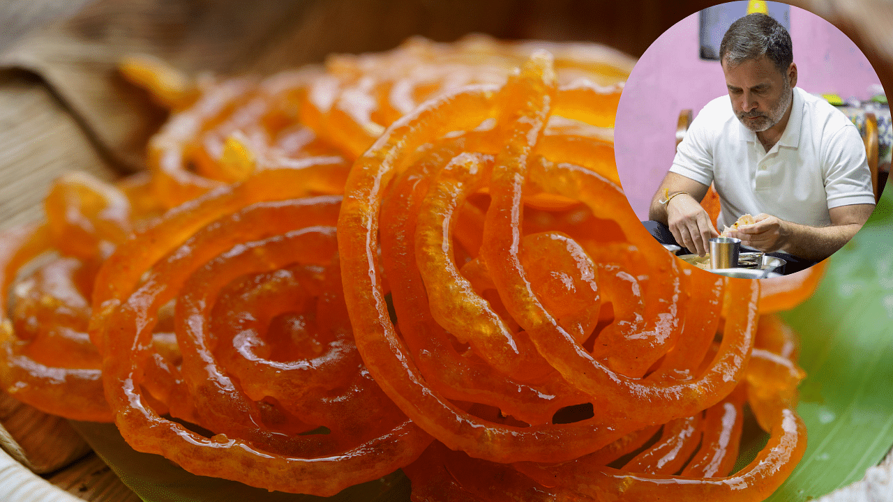 <div class="paragraphs"><p>Jalebis (Inset: Congress leader Rahul Gandhi).&nbsp;</p></div>