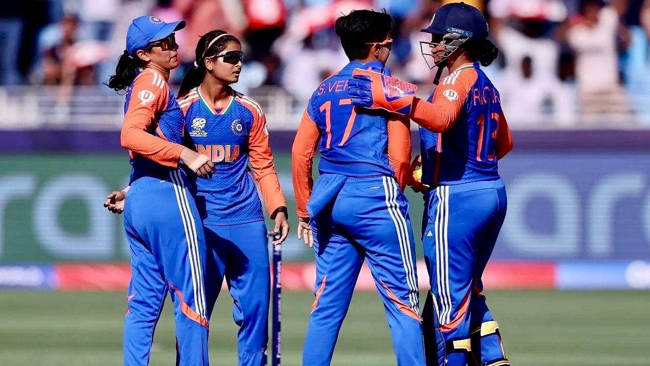 <div class="paragraphs"><p>Indian women's cricket team players during the Women's T20 World Cup.</p></div>