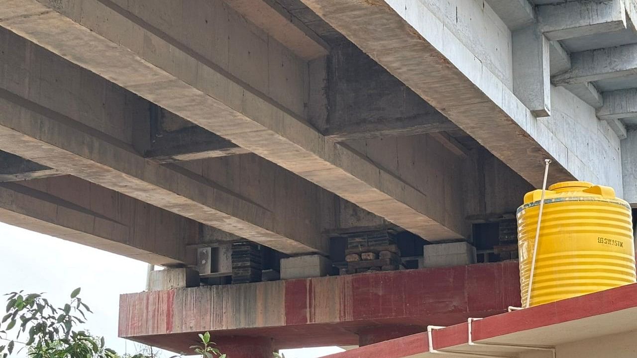 <div class="paragraphs"><p>The decade-old flyover, built across the railway track in Hoodi, is in need of urgent repair with the failure of four bearings that strengthen it.  </p></div>