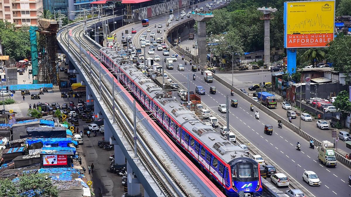 <div class="paragraphs"><p>Representative image showing Mumbai Metro.</p></div>