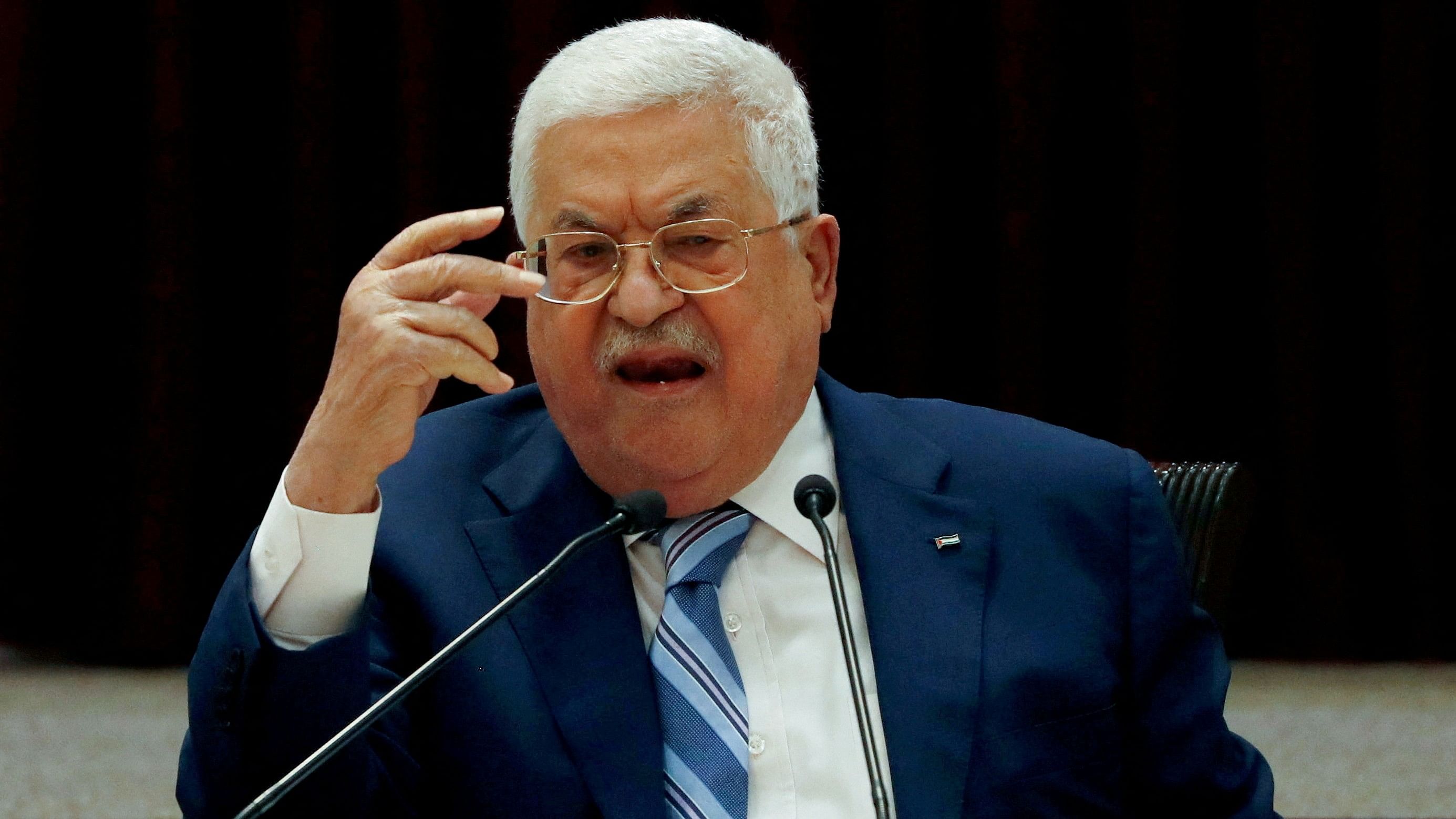 <div class="paragraphs"><p>President Mahmoud Abbas</p></div>