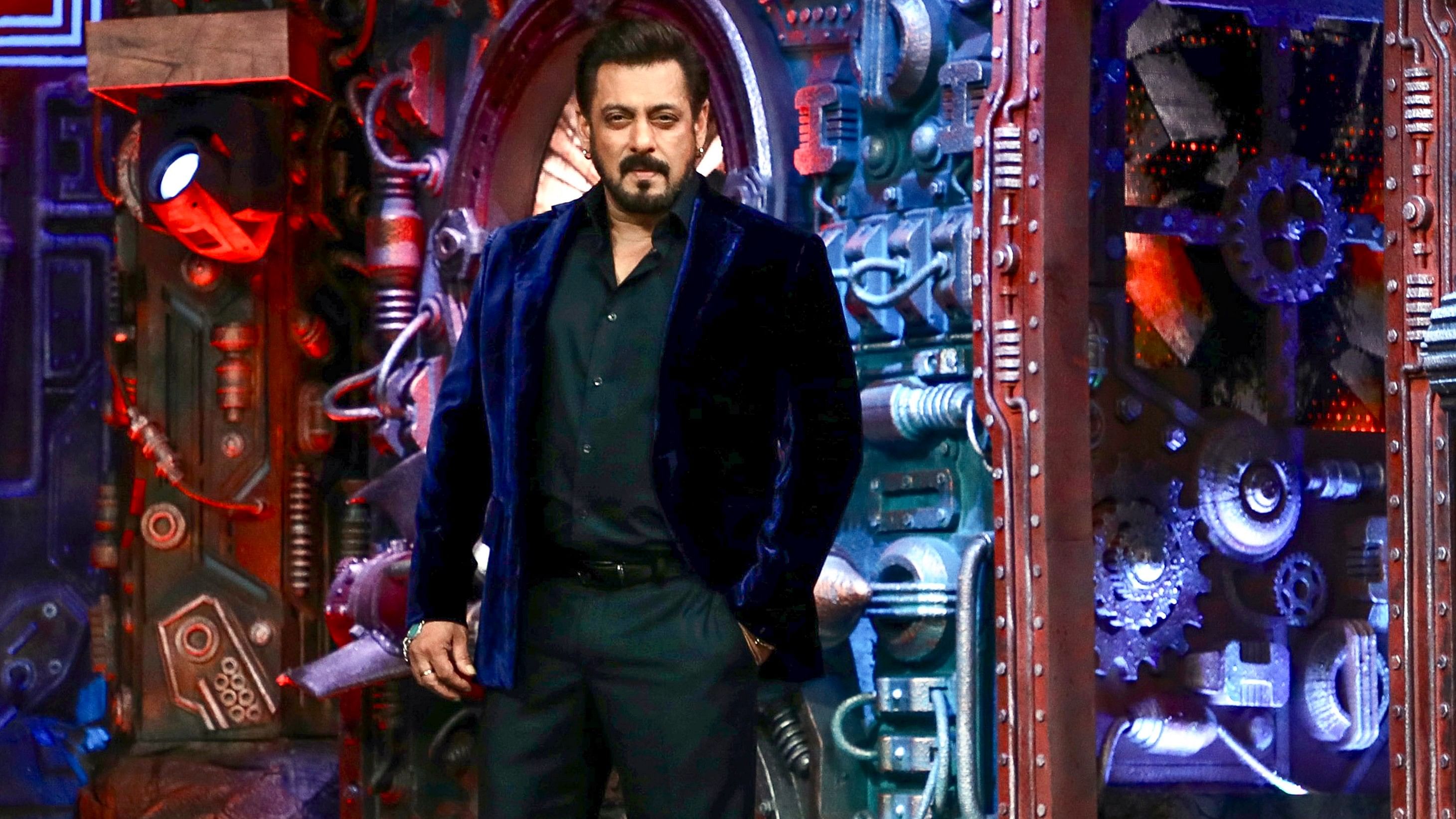 <div class="paragraphs"><p>Bollywood actor Salman Khan during the premiere episode of the 18th season of the reality television show 'Big Boss', in Mumbai, Friday.</p></div>