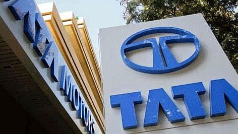 <div class="paragraphs"><p>Tata Motors logo. </p></div>