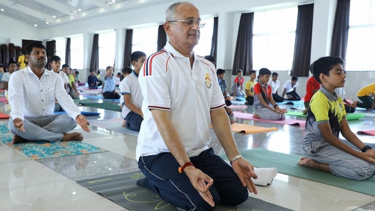 <div class="paragraphs"><p>Representational image: Yoga session organised to promote physical and mental well-being among officials, port workers and stakeholders at&nbsp;New Mangalore Port Authority (NMPA).</p></div>