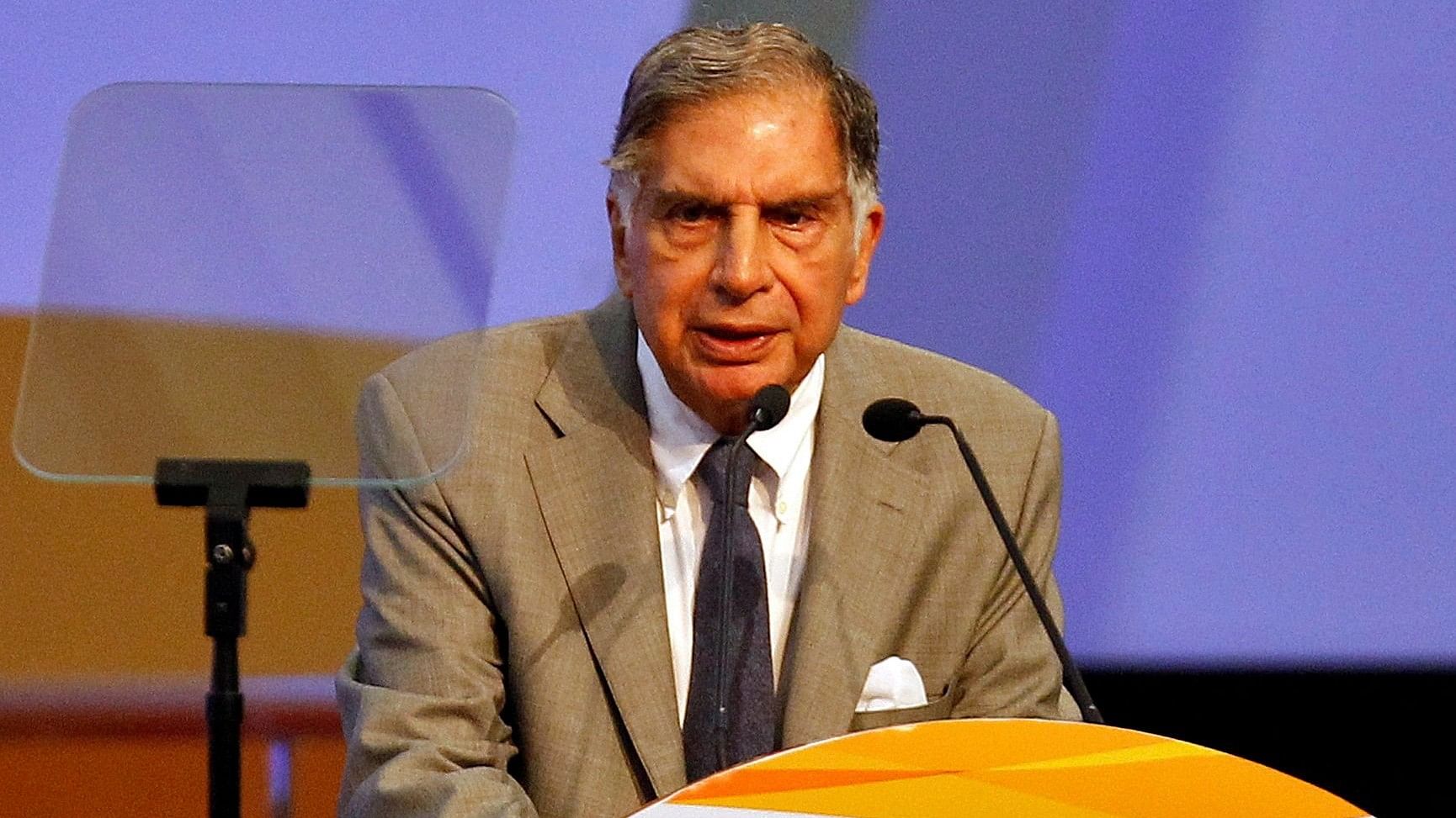 <div class="paragraphs"><p>File photo of Ratan Tata, the former&nbsp;Tata&nbsp;Group chairman</p></div>