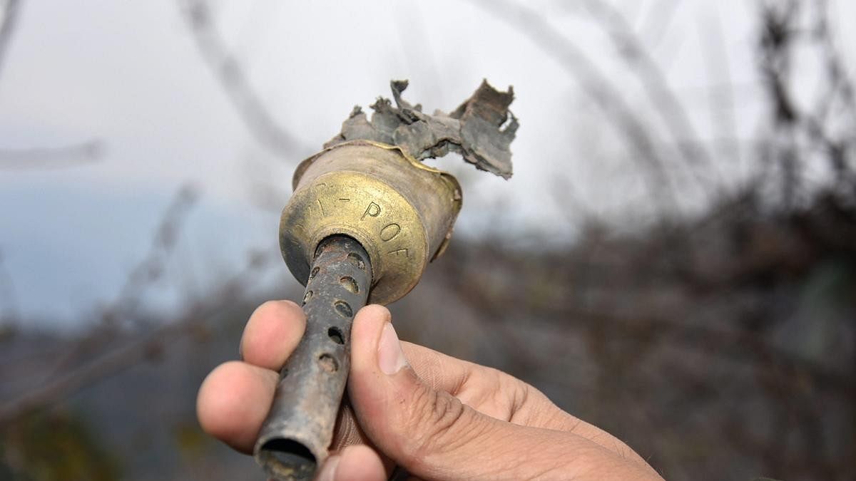 <div class="paragraphs"><p>A rusted mortar shell was detected by security forces in Jammu and Kashmir's Samba district on Friday.</p></div>